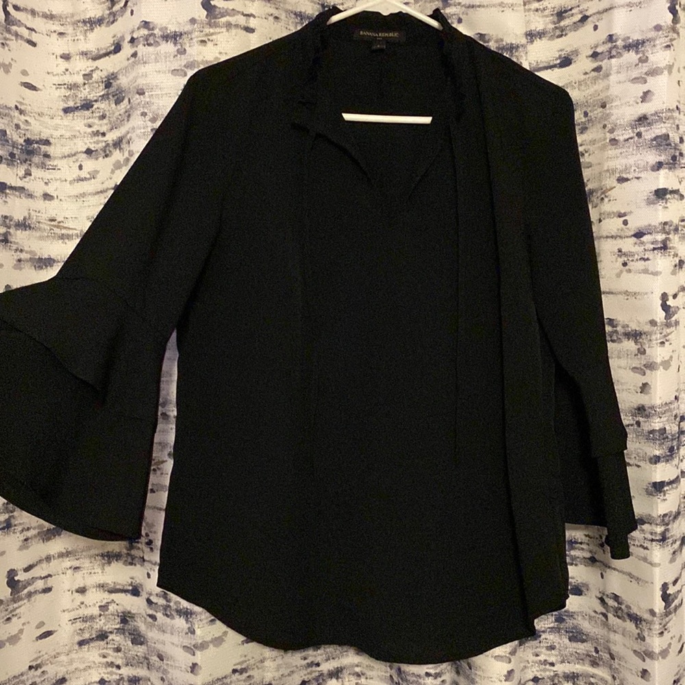 Banana Republic Black Long Sleeve